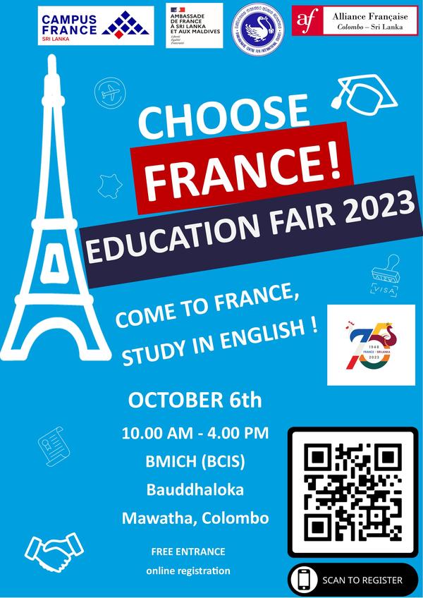 Poster Choose France 2023