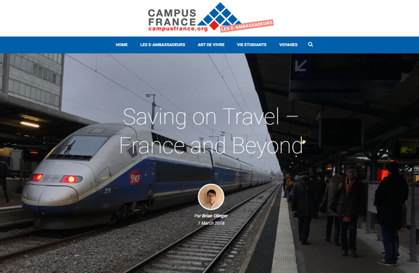 Saving on travel